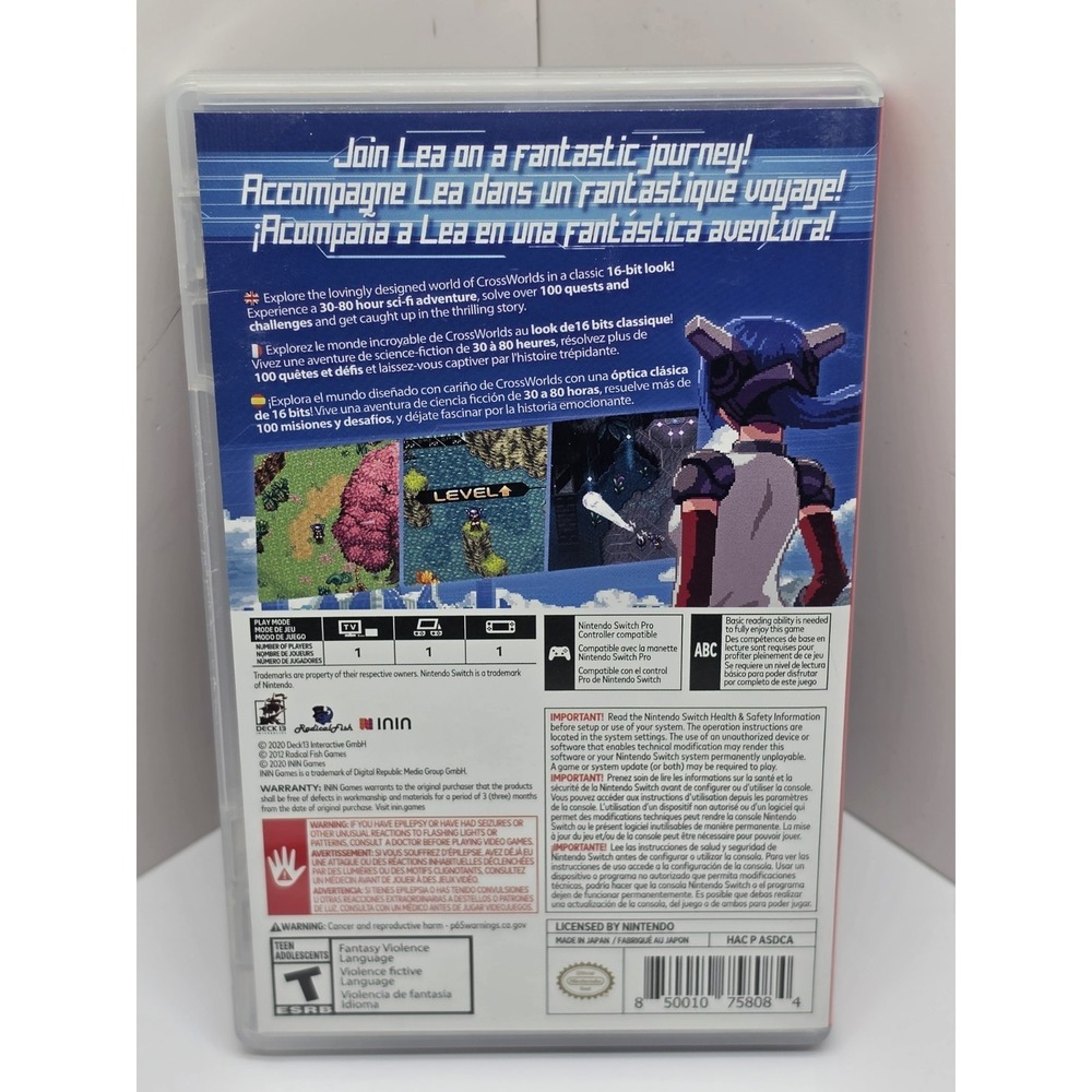 *Complete* CrossCode Nintendo Switch - Picture 2 of 3